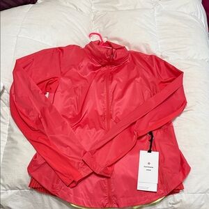 Lululemon Athletica Goal Smasher Red Jacket new 14 NWT large/xl